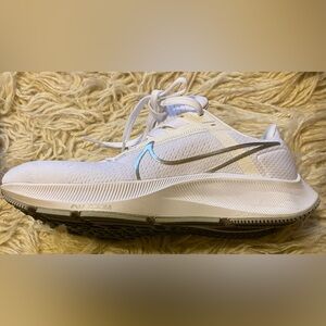 Nike Womens Air Zoom Pegasus 38 CW7358-100 White Running Shoes Sneakers Size 8